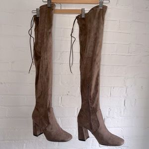New Bamboo Over The Knee Boots